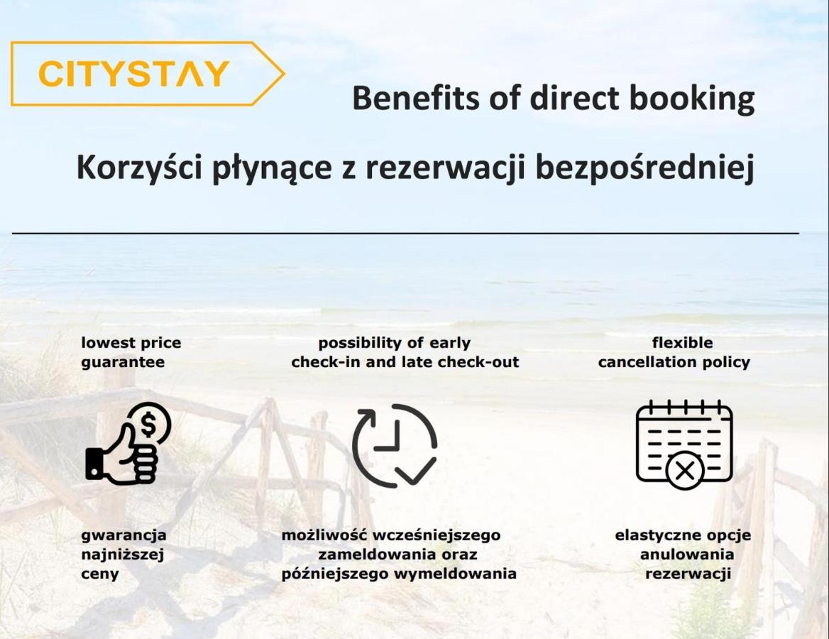 Citystay Lastadia Gdansk Apartment Buitenkant foto
